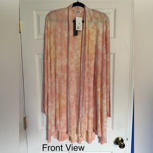 Evereve LAmade cardigan. New with tags. Never worn.